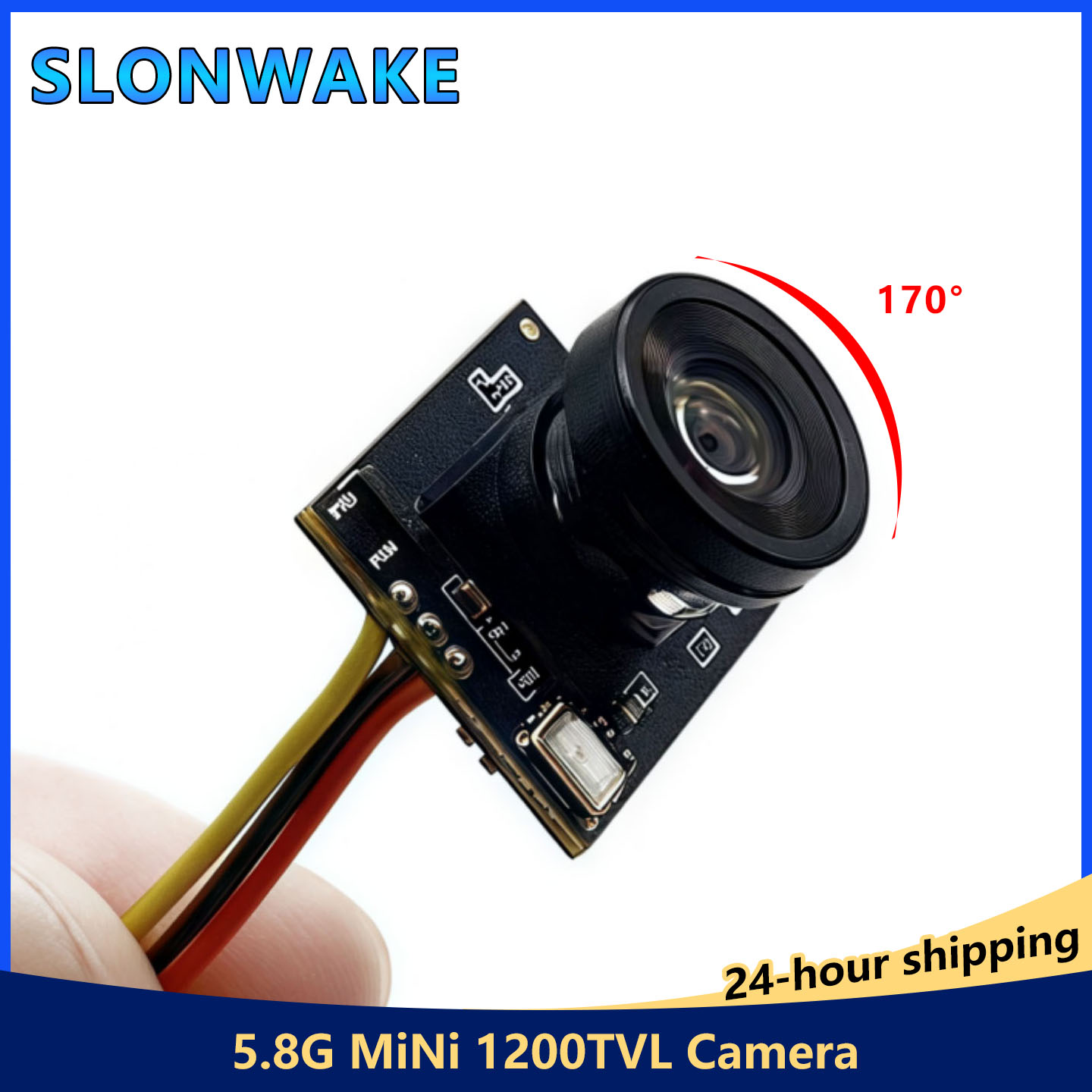 Drone Racing Camera - كاميرا SLONWAKE Ultra Mini 5.8G FPV