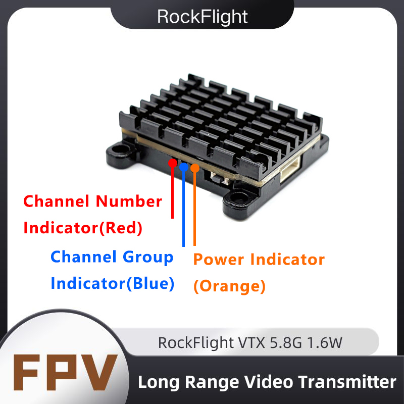 جهاز إرسال RockFlight TX663 VT - مراجعة Drone Racing Transmitter وسعره