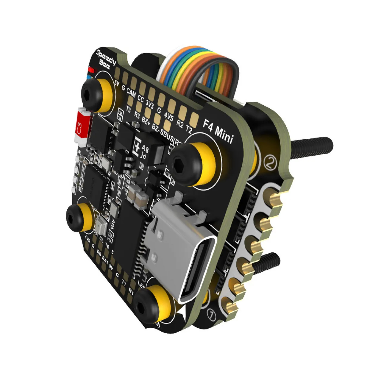 وحدة التحكم في الطيران SpeedyB - مراجعة Drone Racing Flight Controller وسعره