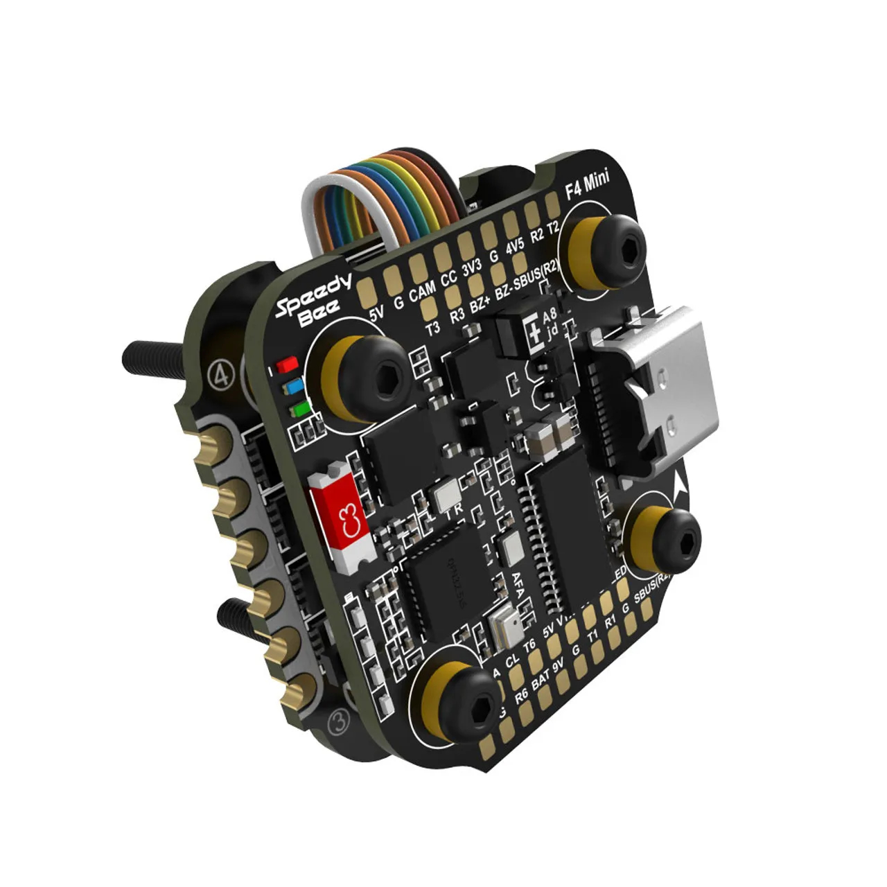 وحدة التحكم في الطيران SpeedyB - مراجعة Drone Racing Flight Controller وسعره