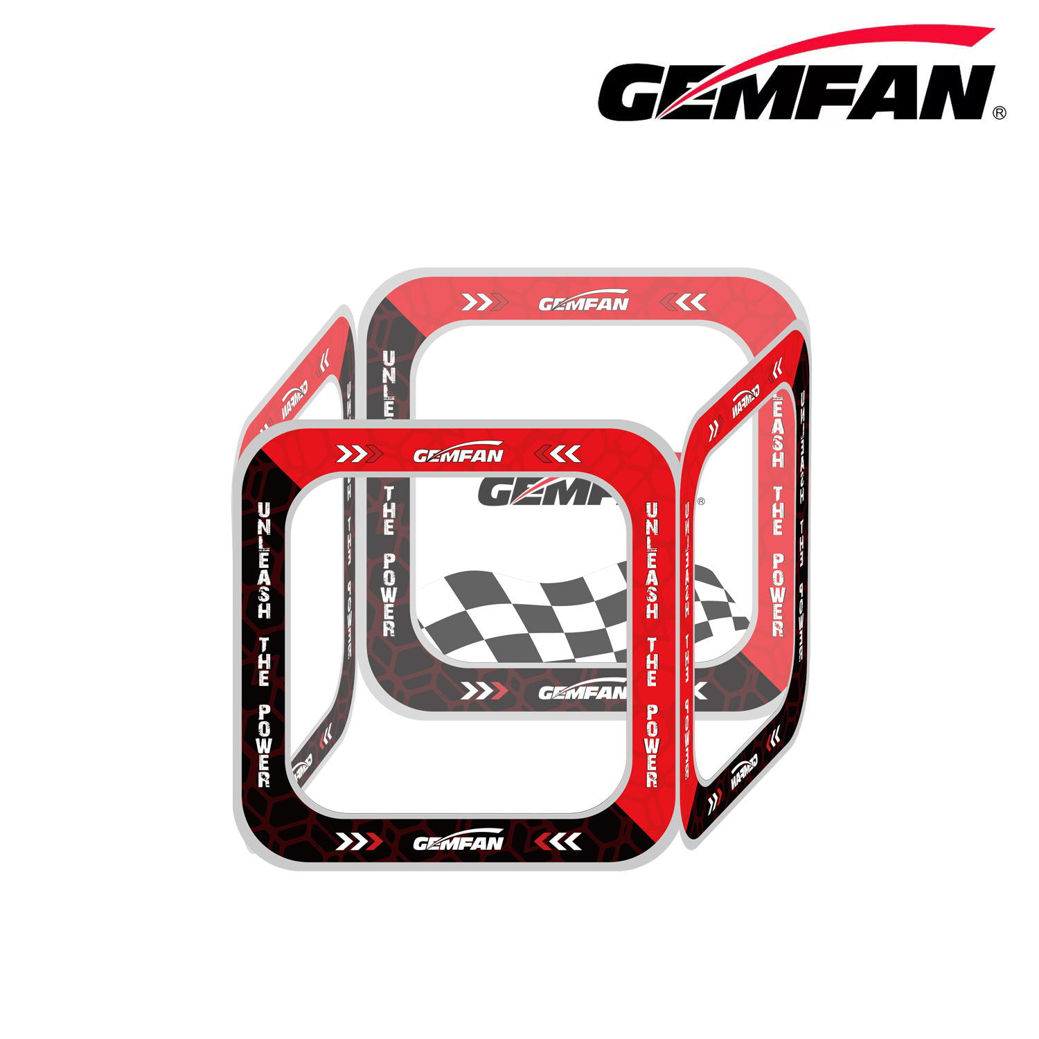 Gemfan AC-SM-6 FPV Racing Dron - مراجعة Drone Racing Flag وسعره