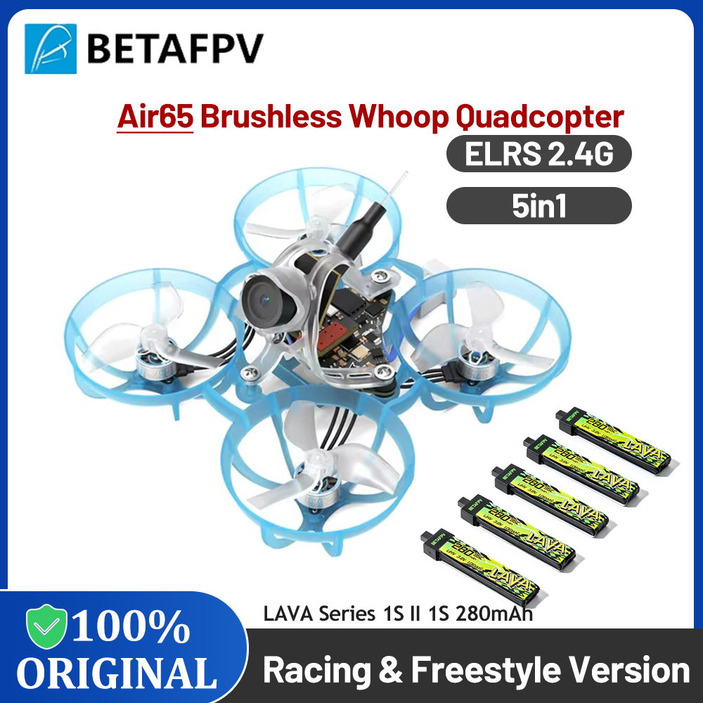 BETAFPV Air65 بدون فرش Whoop Q - مراجعة Drone Racing Battery وسعره